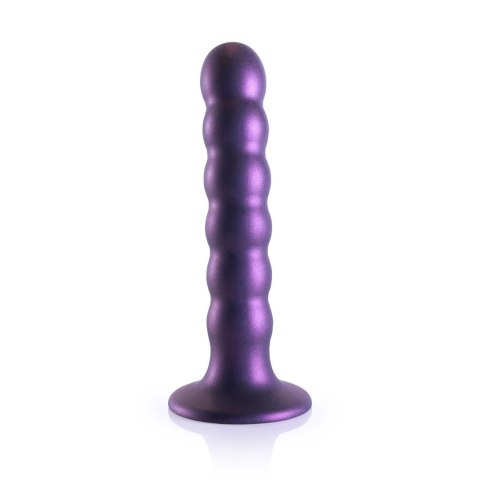 Beaded Silicone G-Spot Dildo - 5'' / 13 cm - dildo analne