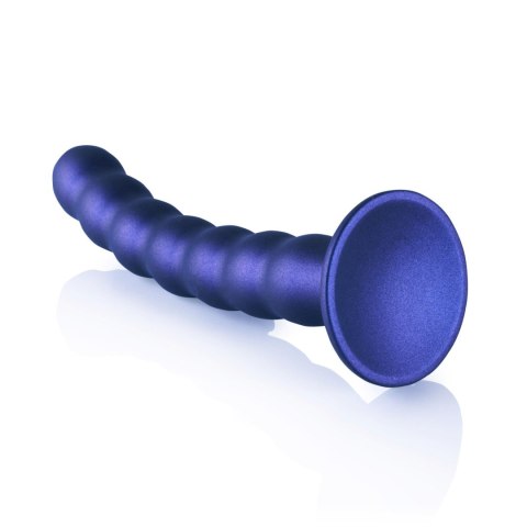 Beaded Silicone G-Spot Dildo - 8'' / 20,5 cm - dildo analne