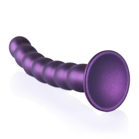 Beaded Silicone G-Spot Dildo - 8'' / 20,5 cm - dildo analne