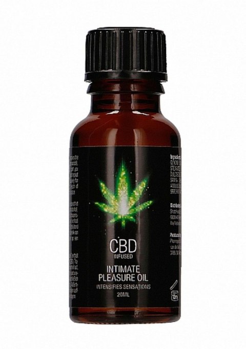 CBD Intimate Pleasure Oil - 20 ml - Olejek do masażu