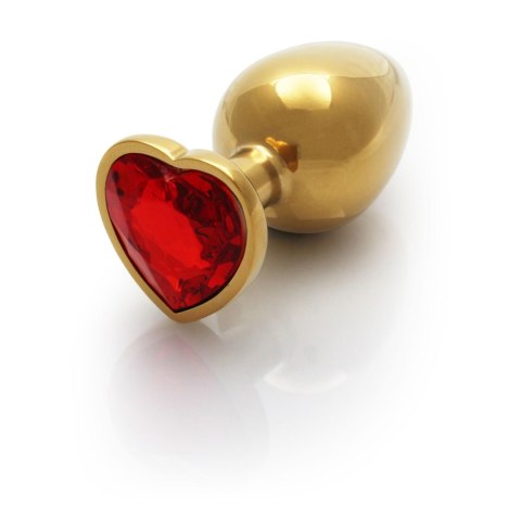 Heart Gem Butt Plug - Large - Zatyczka analna w kształcie serca