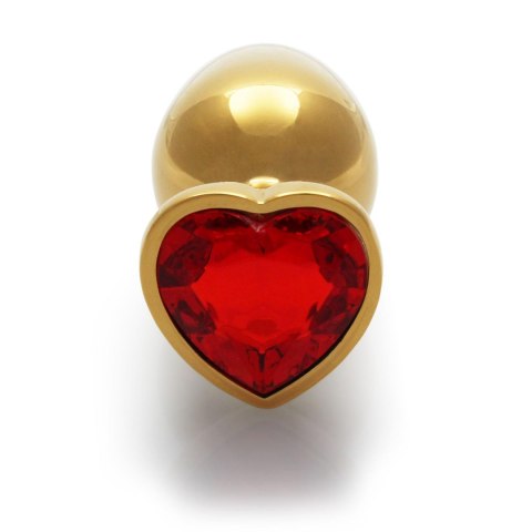 Heart Gem Butt Plug - Large - Zatyczka analna w kształcie serca