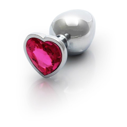 Heart Gem Butt Plug - Medium - Zatyczka analna w kształcie serca