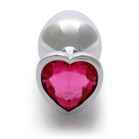 Heart Gem Butt Plug - Medium - Zatyczka analna w kształcie serca