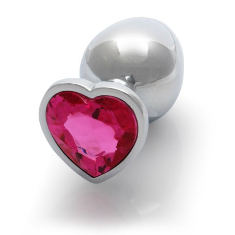 Heart Gem Butt Plug - Medium - Zatyczka analna w kształcie serca