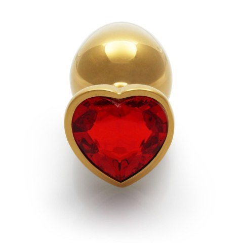 Heart Gem Butt Plug - Medium - Zatyczka analna w kształcie serca