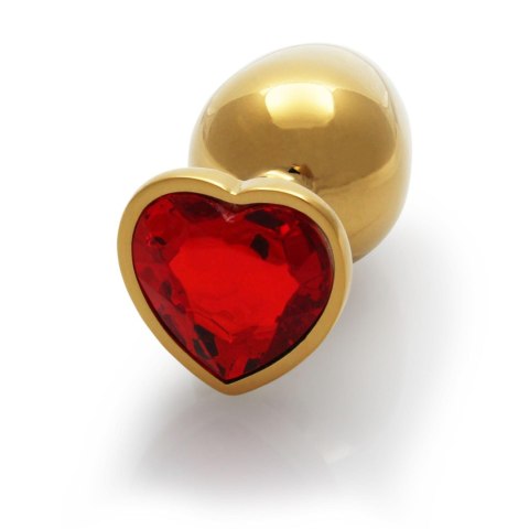 Heart Gem Butt Plug - Medium - Zatyczka analna w kształcie serca