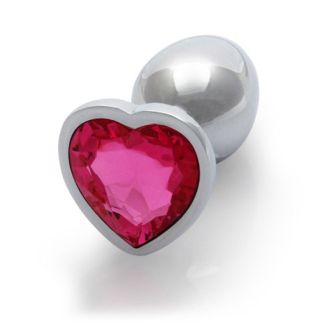 Heart Gem Butt Plug - Small - Zatyczka analna w kształcie serca