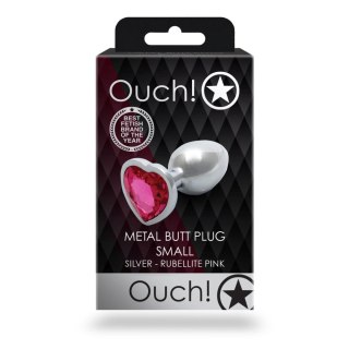 Heart Gem Butt Plug - Small - Zatyczka analna w kształcie serca