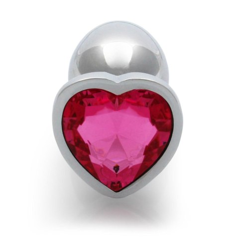 Heart Gem Butt Plug - Small - Zatyczka analna w kształcie serca