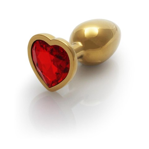 Heart Gem Butt Plug - Small - Zatyczka analna w kształcie serca