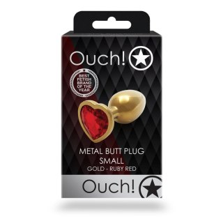 Heart Gem Butt Plug - Small - Zatyczka analna w kształcie serca