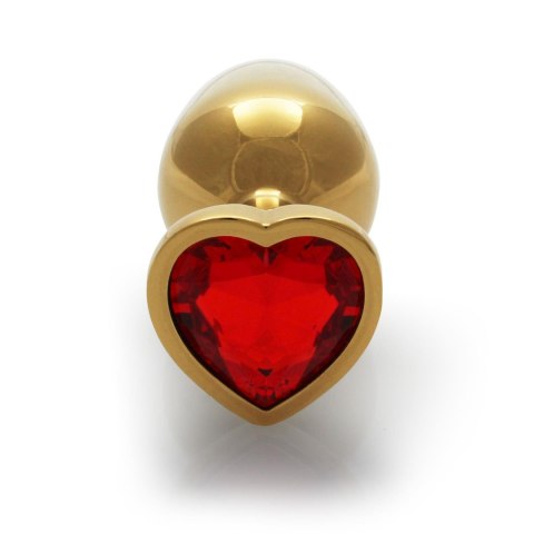 Heart Gem Butt Plug - Small - Zatyczka analna w kształcie serca