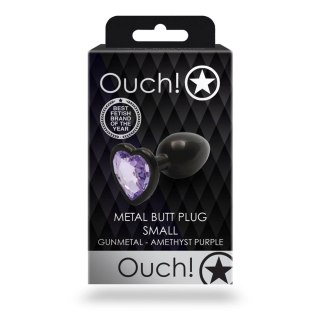 Heart Gem Butt Plug - Small - Zatyczka analna w kształcie serca