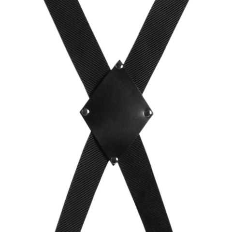 Over the Door Bondage Cross - Black