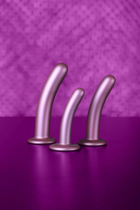 Smooth Silicone G-Spot Dildo - 5'' / 12 cm - dildo analne