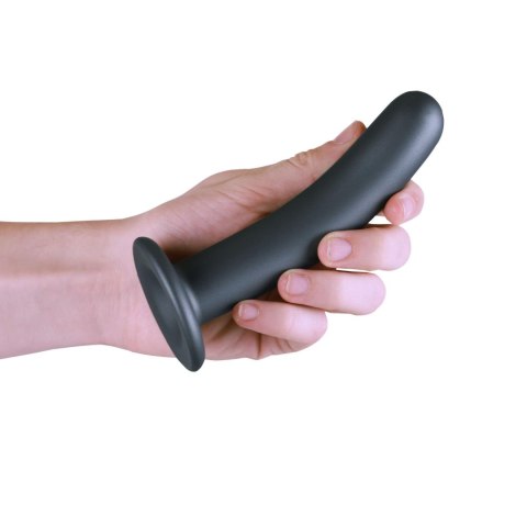 Smooth Silicone G-Spot Dildo - 6'' / 14,5 cm - dildo analne