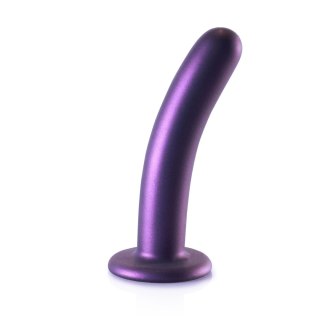 Smooth Silicone G-Spot Dildo - 6'' / 14,5 cm - dildo analne