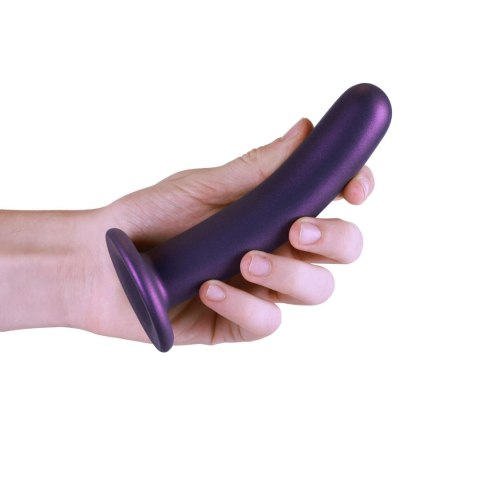 Smooth Silicone G-Spot Dildo - 6'' / 14,5 cm - dildo analne