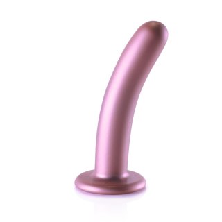 Smooth Silicone G-Spot Dildo - 6'' / 14,5 cm - dildo analne