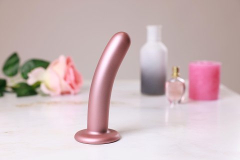 Smooth Silicone G-Spot Dildo - 6'' / 14,5 cm - dildo analne