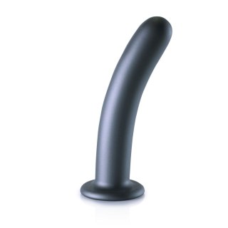 Smooth Silicone G-Spot Dildo - 7'' / 17 cm - dildo analne