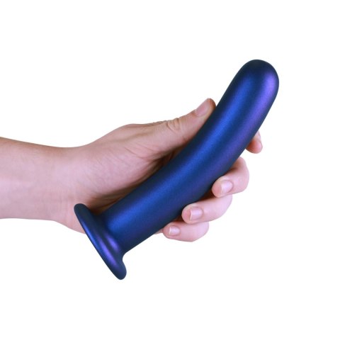 Smooth Silicone G-Spot Dildo - 7'' / 17 cm - dildo analne