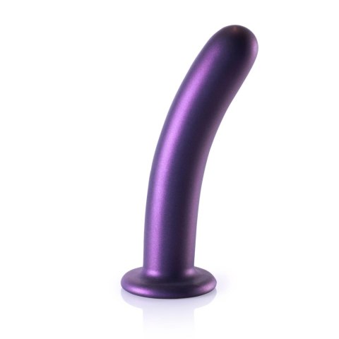 Smooth Silicone G-Spot Dildo - 7'' / 17 cm - dildo analne