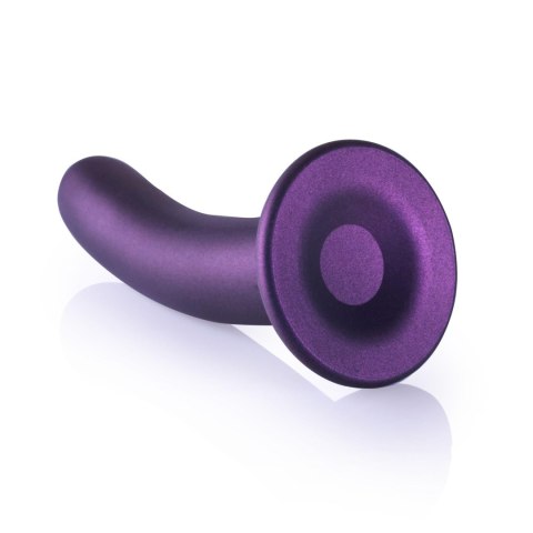 Smooth Silicone G-Spot Dildo - 7'' / 17 cm - dildo analne