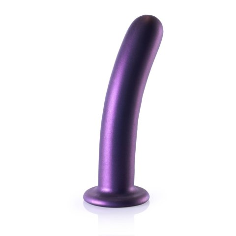 Smooth Silicone G-Spot Dildo - 7'' / 17 cm - dildo analne