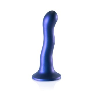 Ultra Soft Silicone Curvy G-Spot Dildo - 7'' / 17 cm - dildo analne