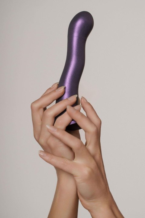 Ultra Soft Silicone Curvy G-Spot Dildo - 7'' / 17 cm - dildo analne