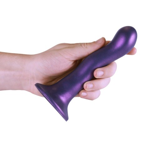 Ultra Soft Silicone Curvy G-Spot Dildo - 7'' / 17 cm - dildo analne