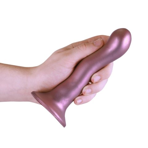 Ultra Soft Silicone Curvy G-Spot Dildo - 7'' / 17 cm - dildo analne