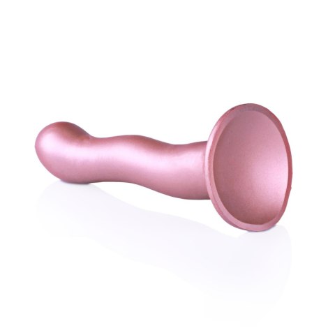 Ultra Soft Silicone Curvy G-Spot Dildo - 7'' / 17 cm - dildo analne