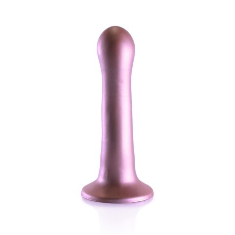 Ultra Soft Silicone Curvy G-Spot Dildo - 7'' / 17 cm - dildo analne