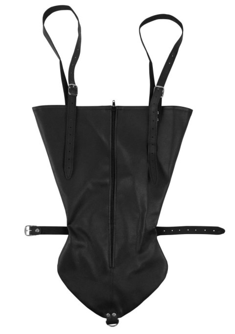 Zip-up Full Sleeve Arm Restraint - Black