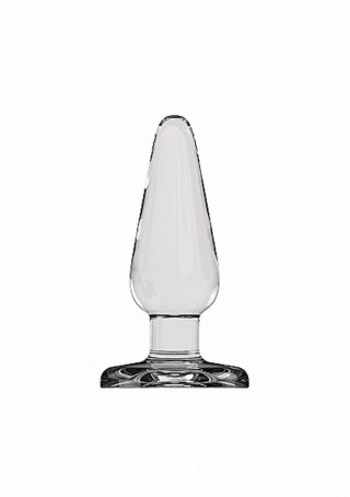 Butt Plug - Basic - 3 Inch - Glass - Szklany korek analny