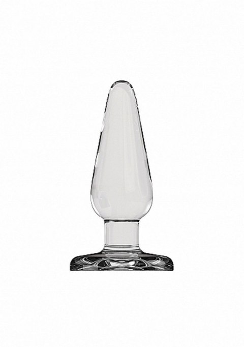 Butt Plug - Basic - 3 Inch - Glass - Szklany korek analny