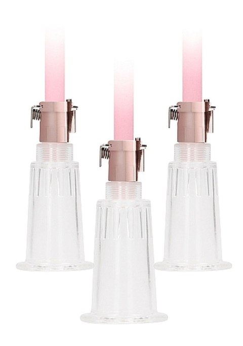 Clitoral & Nipple Pump Set Medium - Rose Gold