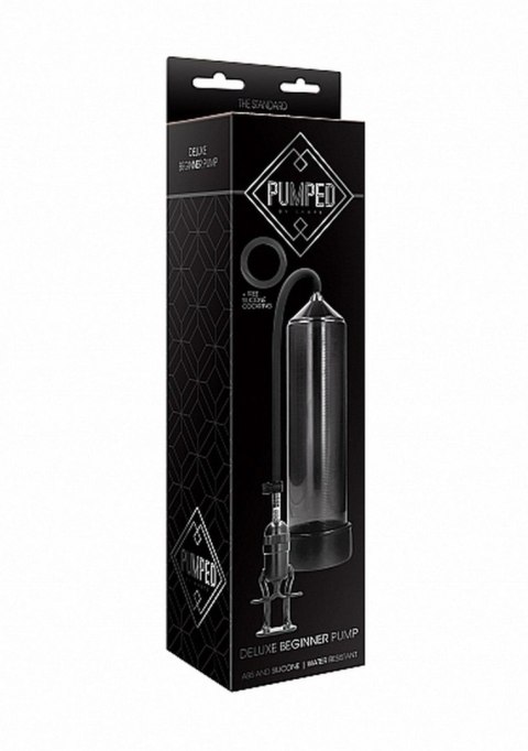 Deluxe Beginner Pump - Black - Pompka do powiększania penisa