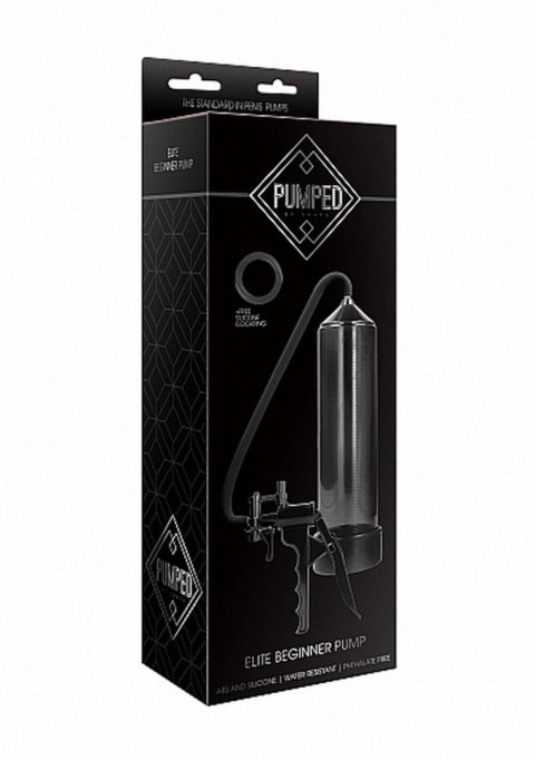 Elite Beginner Pump - Black - Pompka do powiększania penisa