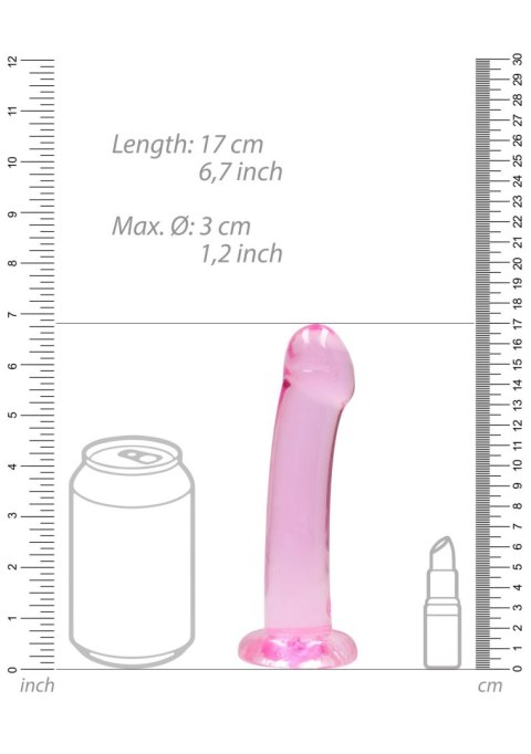 Non Realistic Dildo with Suction Cup - 6,7""""/ 17 cm - dildo analne