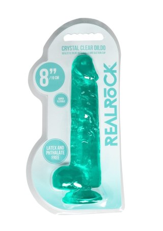 Realistic Dildo with Balls - 8""""/ 21 cm - Dildo z przyssawką