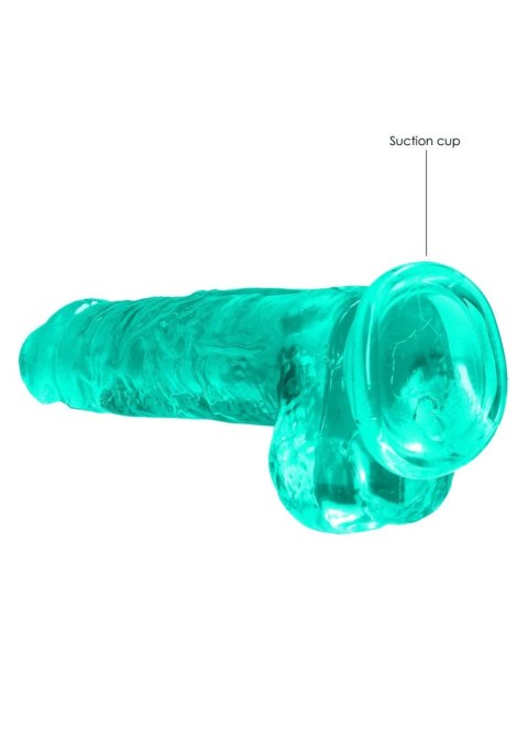 Realistic Dildo with Balls - 8""""/ 21 cm - Dildo z przyssawką