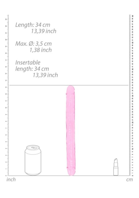 Realistic Double Dong - 13'' / 34 cm - podwójne dildo