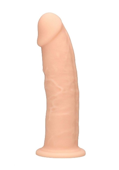 Silicone Dildo Without Balls - 15,3 cm - Flesh - Realistyczne dildo z przyssawką