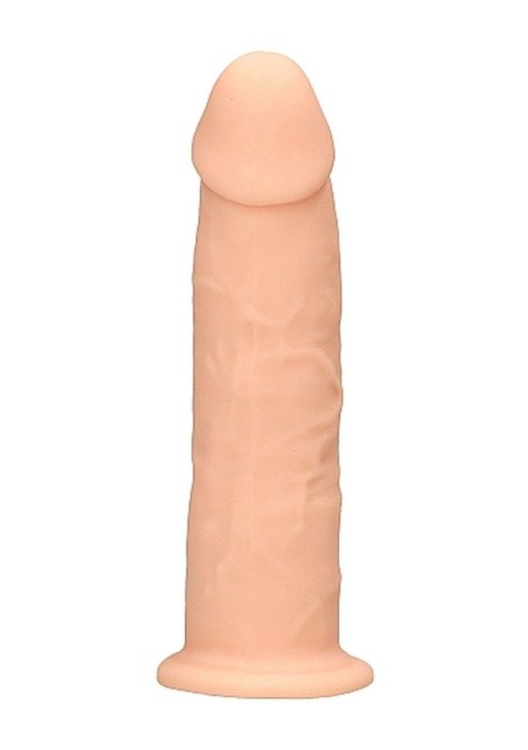 Silicone Dildo Without Balls - 15,3 cm - Flesh - Realistyczne dildo z przyssawką