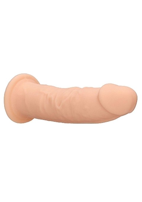 Silicone Dildo Without Balls - 15,3 cm - Flesh - Realistyczne dildo z przyssawką