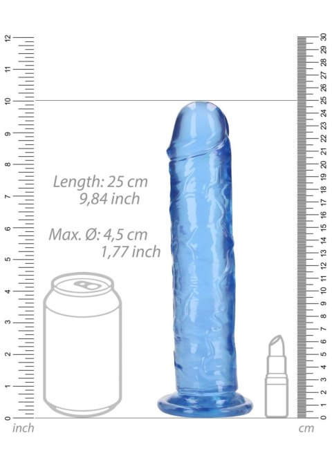 Straight Realistic Dildo with Suction Cup - 9'' / 23 - Dildo z przyssawką